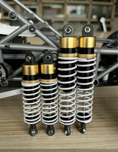 Front/Rear Aluminum parts Shock absorber DAMPER 4PCS Tamiya 58719 1/10 RC BBX BB01 High Performance 2WD Off-Road Buggy BB-01