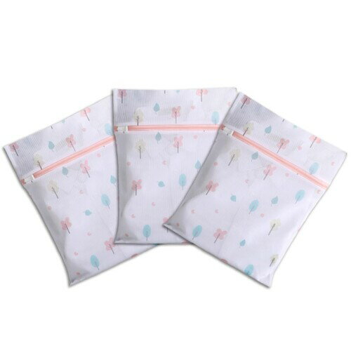 TAMA KOUGEI 洗濯ネット セット 角型 3枚 M:50*40cm*3 洗濯袋 無蛍光剤 抗菌 ランドリーネット 細かい綱目 丈夫 耐久性 コート セー...