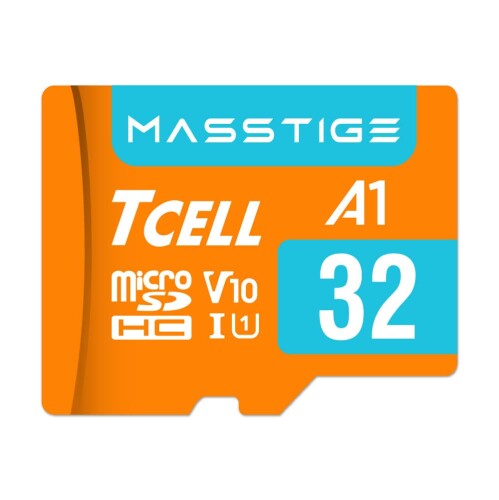 TCELL MASSTIGE 32GB 台湾製 microSDXC メモリカード アダプター付き - A1 USH-I U3 V30 4K マイクロSDカード 読み込み最大100MB/秒 フルHDと4K UHD microSD Nintendo Switch 動作確認済