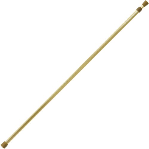 SunnyDayFabric テンションポール つっぱり棒 ゴールド M 巾70〜120cm 直径1.8cm 1本