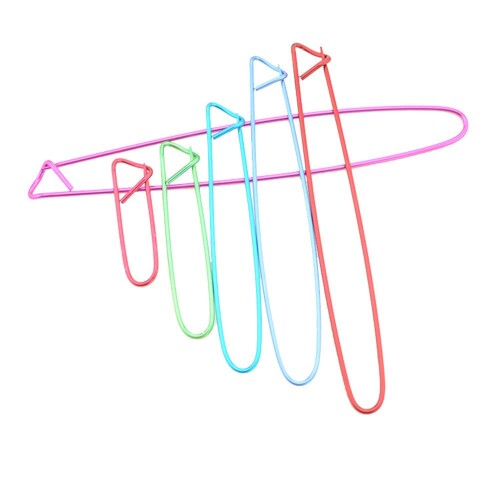 Kingsie ほつれ止め 安全ピン 12本セット アルミ合金 6サイズ 大 中 小 セーター 編み物道具 編み物ツ..