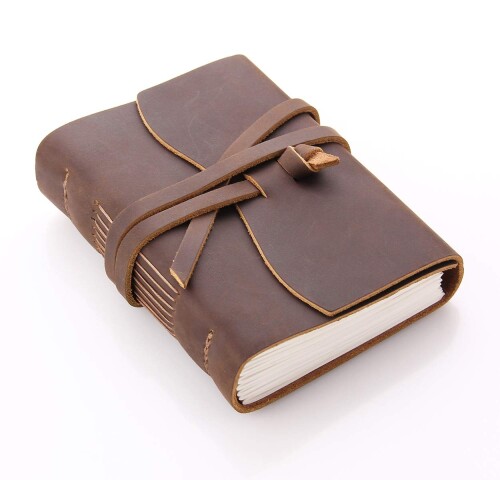 CEETOL ノート 本革 旅行者のためのノートブック 手作り手帳 帳 システム手帳 高級 レザーカバー 皮革 ..