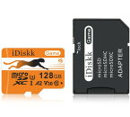 iDiskk マイクロsdカード ゲーム機専用128GB Game ゲーミング microSDカード Switch 高転送速度 読み込み170MB/s 書き込み100MB/s Full HD & 4K UHD撮影 UHS-I A2 U3 V30 Class 10 アダプター付き