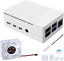 Raspberry Pi 4ǥBGeeekPiե40X40X10mmRaspberry Pi 4BRaspberry Pi 4ǥB4ĤRaspberry Pi 4ҡȥ (White)