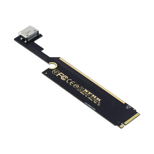 NFHK PCI-E 3.0 M.2 M-Key to Oculink SFF-8612 SFF-8611 ホストアダプター ThinkBook 16+ 外付けグラフィックスカード&SSD用