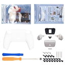 eXtremeRate ps5コントローラーBDM-010&BDM-020に対応用プログラムできる背面パドル金属バージョンライズリマップキット、ps5コントローラーに対応用アップグレードボードと再設計されたバッ