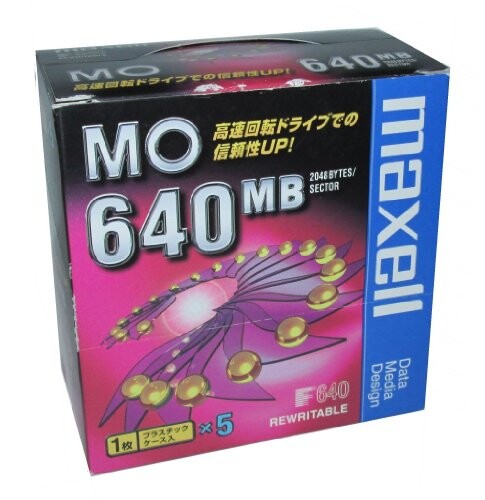 maxell MA-M640.B1P 640MB アンフォーマッ