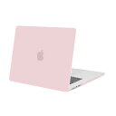 MOSISO 対応機種 MacBook Air 15インチ ケース 2024 2023 リリース M3 A3114 M2 A2941 チップ Liquid Retina Display Touch ID付き 保護 プラスチック ハードシェルケース カバー(ベビー ピンク)