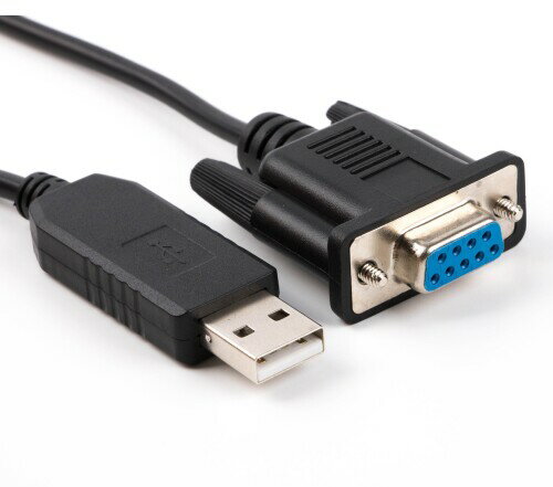 PL2303TA USB RS232～DB9クロス・ワイヤード・ロールオーバ・ヌル・モデム・ケーブル (Null modem pinout: 2-TXD, 3-RXD 5-GND, 7-CTS. 8-RT)