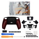 コントローラーではない。eXtremeRate ps5コントローラー(BDM-030&BDM-040)に対応用テクスチャードプラスティック製RISE4背面リマッ...