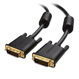 Cable Matters DVI ケーブル 2m DVI-D ケーブル 金メッキ端子 2K解像度 DVI-D デュアルリンクケーブル DVI-DVI オス オス ディスプレイケーブル