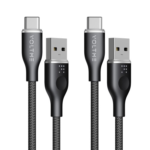 VOLTME USB Type C P[u ϋviC USB-C 2.0 P[u Quick Charge 3.0/2.0Ή 56KWX^ f[^] }[d ^Cvc P[u Xperia XZ XZ2A S9 S8ALG G5 G6 V20Ή ubN 1m