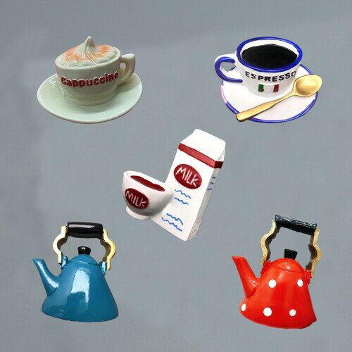 Ponko 磁石 デコレーションマグネット 冷蔵庫の飾り 冷蔵庫 磁石 装飾 プレゼント お土産 誕生日 強力な磁力 リアルフードモデル かわいい おしゃれ 強...