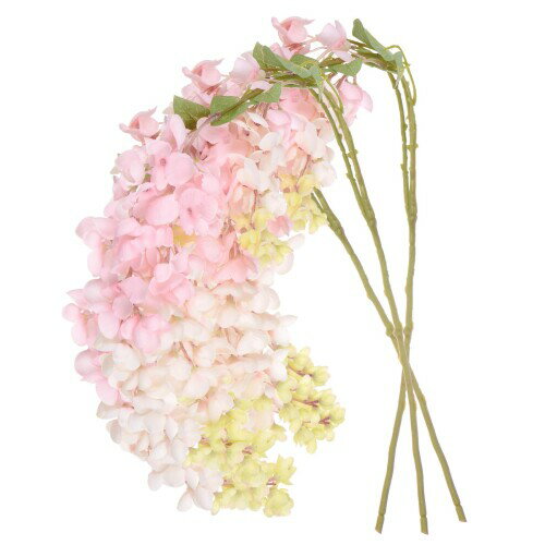 M METERXITY 花付き人工つる3本セット 3.18フィート シルク花ガーランド バックドロップ用つる ウェデ..