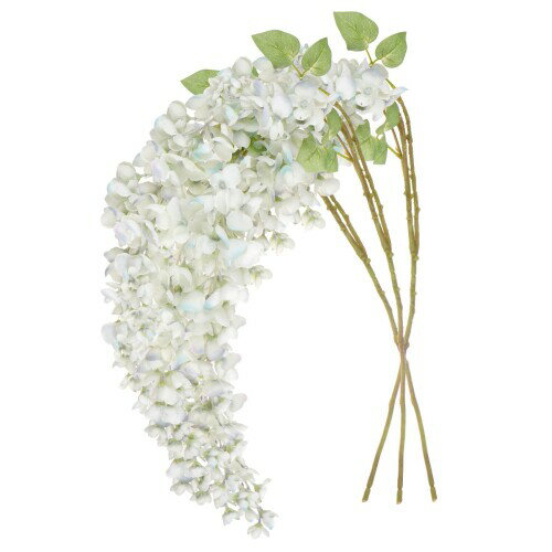 M METERXITY 3パック 花と花 付いた人工つる 3.18フィート シルク花ガーランド バックドロップ用つる ウェディング/ベッドルーム/窓/パーティー/壁掛けフェイクフラワー(グレー ブルー)