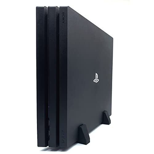 XM&QY PS4 Pro 縦置きスタンド プレイステーション4 Pro シリコンフットスタンド 安定したベースマウス滑り止めフィート付き十分な冷却スペース