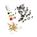 ポリマー粘土カッター DIY イヤリング作成用 DIY工具材料 粘土で作るイヤリングキット ポリマークレイピアスセット