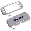 eXtremeRate PlayVital Nintendo Switch Liteに対応用保護シェル、Switch Liteに対応用ハードシェルカバー、ジョイ...
