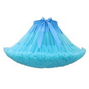 (Sharphon) パニエ スカート ミニ丈 チュチュスカート ダンス ミニ チュール ペチコート コスプレ服 ふんわり 40CM tutu Skirt
