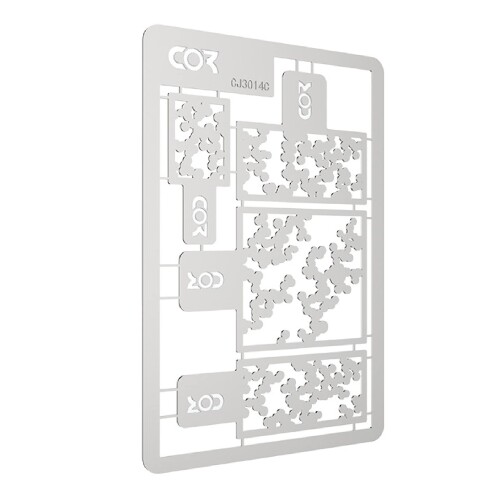 (Cicogna) 塗装 スプレー テンプレート 迷彩 ステンシルシート プラモデル 模型 戦車 タンク エアブラ..