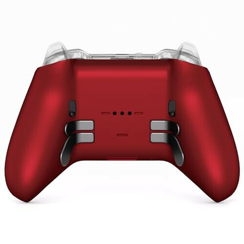 eXtremeRate xbox elite series 2コントローラーに対応用交換ボトムシェルケース、ワイヤレスxbox elite series 2コア(モデル1797)コントローラー対応用カスタムの背面シェル、コントローラーが含