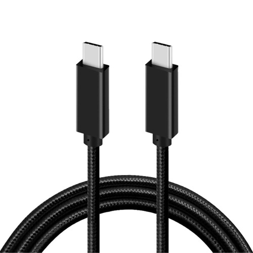 Type C to Type C USB 3.2 P[u (0.5m, ubN) LpoieJunUSB C 3.2 Gen2x2WAE-MarkerځAϋv USB 3.2/3.1Ȃǉʌ݊ Thunderbolt 3/MacBook/iPad Pro/Google Pixel/Galaxy/Switch^CvCΉ