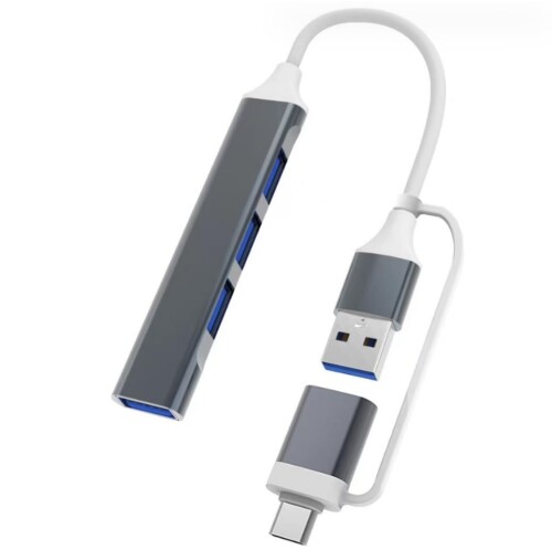 USBnu _uڑ 4in1 3in1 X |[^u z@   TYPE-C hbLOXe[V oC^Cv USB2.0 macbook (O[/USBڑ/TYPE-CA_v^)