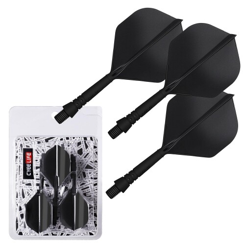 CyeeLife統合ダーツシャフトとダーツ標準形状,ダーツアクセサリーブラック/レッド/ブルー/グリーン/イ..