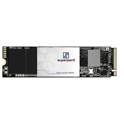 Superpard SSD 1TB M.2 NVME PCIe Gen4 2280 PS5対応 読取り最大 5,500MB/秒 内蔵型 TLC 3D NAND 3年保証 ノートパソコン/デスクトップパソコン適用(M.2 NVME 1TB)