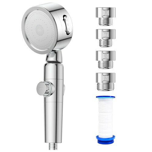 シャワーヘッド 増圧 80%節水シャワープロ 浄水 塩素除去 極細水流 しゃわーへっど 高水圧 角度調整 3階段モード 止水ボタン 水漏れ防止テープ 取付簡単 広幅適用 国際汎用基準G1/2の規格 シャワーヘッド 増圧 80%節水シャワープロ 浄水 塩素除去 極細水流 しゃわーへっど 高水圧 角度調整 3階段モード 止水ボタン 水漏れ防止テープ 取付簡単 広幅適用 国際汎用基準G1/2の規格