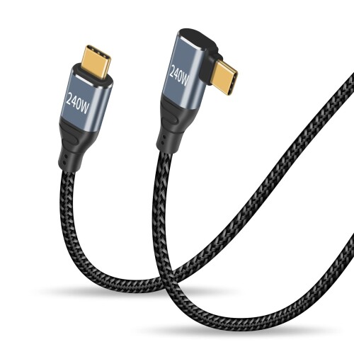 Duttek L^ 240W USB Type C[dP[uAL^USB^CvcIXIXґg[dP[u5A@48VT|[g480Mbpsf[^PD3.1/E}[N`bvtdbA^ubgARs[^p (2m)