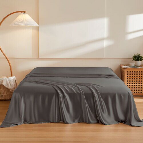 (THXSILK) シルクフラットシーツ 100%19匁シルク 無地 洗濯機可 吸水速乾 高級 ホテル仕様 美髪・美肌 ..