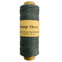 Hemp twine 麻紐0.5mm 50g(Hemp100%) 120m巻 2020シリーズ (グレー)