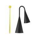 2個セットアゴゴベル サンバ 打楽器 楽器 パーカッション、演奏または装飾用のストライカー付き楽器カウベルメタル (s(18.5*5.5cm))