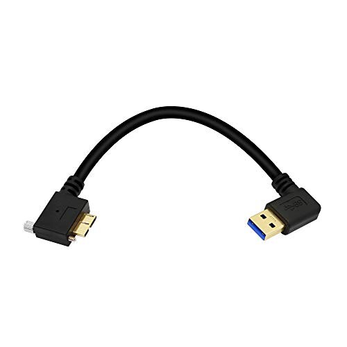 SinLoon microbP[u l^ usb 3.0 micro b cable a - microb Micro B IX-USB3.0 A IX ] 5Gbps f[^̓Ə[d bL pl}EgbNlWt YƗpJAHDDp 0.3M (microbP[u