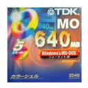 TDK 3.5MO 640MB Winフォーマット カラー5