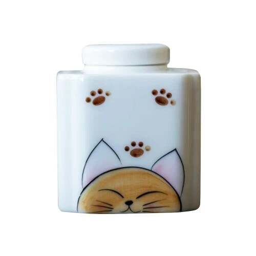 WooJoo ペットミニ骨壷・直径7.8cm×高さ9cm，手元供養・分骨つぼ・骨壺・遺灰・遺骨入れ・納骨容器・袖珍骨壷 (犬)(3)