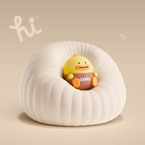 ICARER FAMILY ナイトライトかわいい、柔らかいシリコン調光可能なベビーナイトライト、充電式ベッドサイドランプ、30分自動オフタップ操作調光機能、誕生日 出産祝いプレゼント 子供部