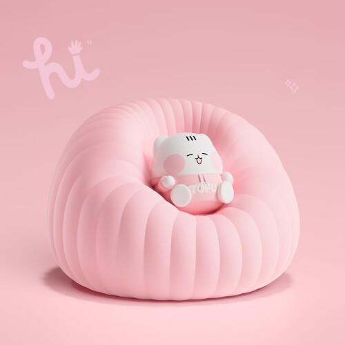 ICARER FAMILY ナイトライトかわいい、柔らかいシリコン調光可能なベビーナイトライト、充電式ベッドサイドランプ、30分自動オフタップ操作調光機能、誕生日 出産祝いプレゼント 子供部