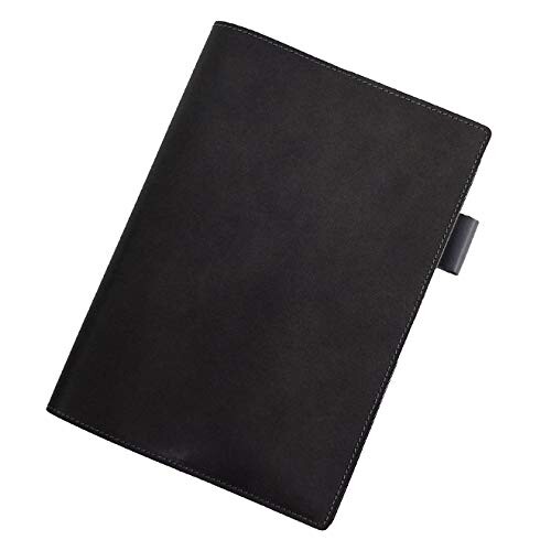 手帳カバー A5 正寸 本革 切り目仕上げ (アンティーク, 厚み：ラージ)