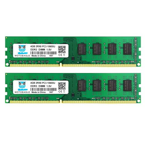 DDR3 1333MHz PC3-10600 240 Pin DIMM 8GB Kit (2x4GB) d 1.5V 2RX8 CL9 fXNgbvPCp