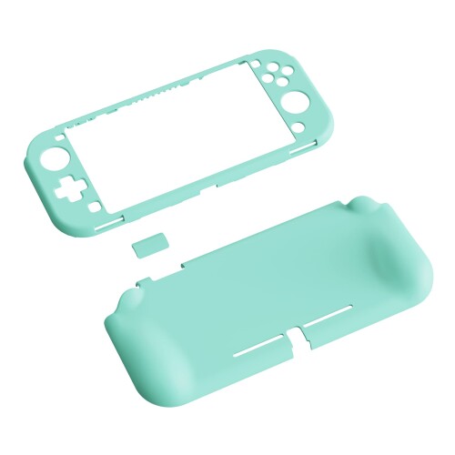 PlayVital ZealProtect Nintendo Switch Liteに対応用保護シェル、Switch Liteに対応用人間工学に基づいたデザインしたハードシェル、ジョイコンのシェル&グラスフィルム&サムライカバー&ボタン