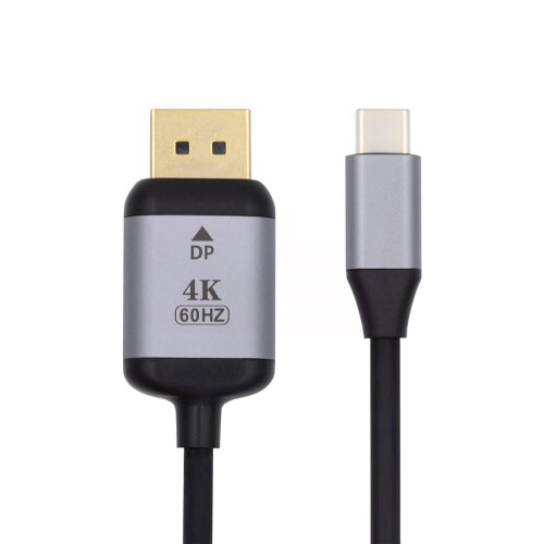 Xiwai 1.8m USB 3.1 Type C USB-C Source to DisplayPort DPディスプレイラップトップ用オス4Kモニターケーブル USB-CからDP 