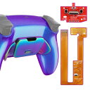 eXtremeRate ps5コントローラーBDM-030&BDM-040&BDM-050に対応用プログラムできる背面パドル金属バージョンライズリマップキットカメロンデザイン、ps5コントローラーに対応用アップグレードボ