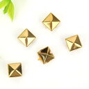 Jeffergarden スタッズ 底鋲 ピラミッドスタッズ 鋲 パーツ ピラミッド リベットスポット アクセサリー 布革細工 コットンコート 靴 帽子 ジャケ...