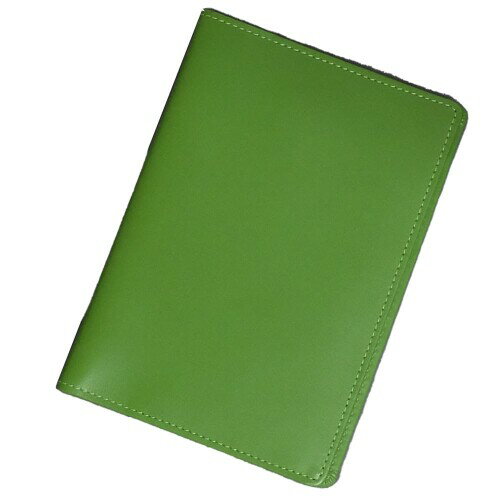 (i-story) お薬手帳 カバー 本革 日本製 カードポケット 透明窓付き A6