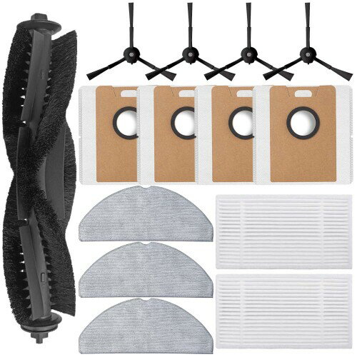 14 枚 RV30 Max / RV30 Max Plus / RV20 Max / RV20 Max Plus 用 メインサイドブラシ フィルター モップクロ...