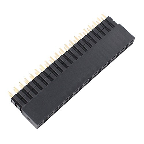 HELLOYEE 2x20 ピン 0.1"間隔 GPIO メス ヘッダ コネクタ ソケット for Raspberry Pi A+ Pi Model B+ Pi 2 Pi 3 Pi 4（パック5個） GPIOヘッダ 用ラズベリーPi A + PiモデルB + Pi 2 Pi 3 Pi 4 2x20ピン・ メスストレートタイプ 0.1 "ピッチ 寸法8.5 / 5.0 / 3.0mm(公差0.2mm)、プラスチックスペーサ2個 メスのソケット, 複列, ストレートのピン,2x20ピン, 基板実装のです。 理想的な電子部品で、インストールするのが簡単です。 このピン・ヘッダは、コンピュータとブレッドボードに広く使用されているPCB基板や集積回路のための理想的なコネクタです。 パッケージ: この商品はパックとして販売されていますが、各パックは5個入りです。 仕様: 製品名:ピンヘッダー ピンの数:40ピン(2x20ピン) 行の数:複列 サイズ:8.5 / 5.0 / 3.0mm(公差0.2mm)、プラスチックスペーサ2個 素材:プラスチック、メタル ヘッダソケット エクストラトールメスカラー:ブラック、ゴールドの色調 金メッキ0.4-0.8um パッケージ内容:5 x ピン ■ヘッダソケット 商品の説明: メスのソケット, 複列, ストレートのピン,2x20ピン, 基板実装のです。 理想的な電子部品で、インストールするのが簡単です。 このピン ■ヘッダは、コンピュータとブレッドボードに広く使用されているPCB基板や集積回路のための理想的なコネクタです。 商品コード57063572773商品名HELLOYEE 2x20 ピン 0.1&quot;間隔 GPIO メス ヘッダ コネクタ ソケット for Raspberry Pi A+ Pi Model B+ Pi 2 Pi 3 Pi 4（パック5個）型番SH-2x20-L16.5-2※他モールでも併売しているため、タイミングによって在庫切れの可能性がございます。その際は、別途ご連絡させていただきます。※他モールでも併売しているため、タイミングによって在庫切れの可能性がございます。その際は、別途ご連絡させていただきます。