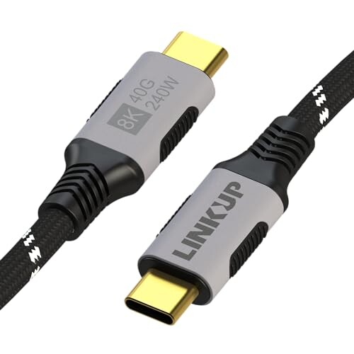 LINKUP - USB 4.0 240W 40Gbps Type-C Thunderbolt 4 ֥ (1.2m) 8K/60Hzӥǥ®ǡž®šѵΤ륹꡼դ㥱å - iPhone 15 Pro/MaxMacBook Pro/AiriPad ProGalaxy S23б