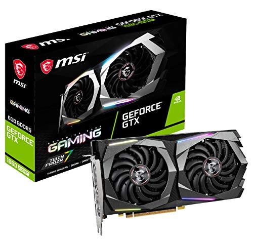 MSI GeForce GTX 1660 X[p[Q[~OOtBbNXJ[h PCI-E x16 NVLinkȂ VRΉ